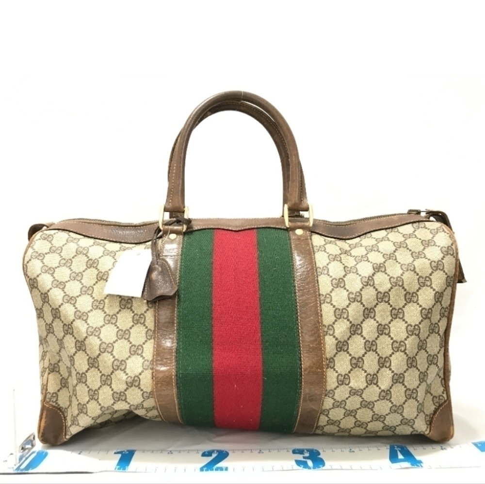 Authentic Gucci Old Boston Bag - Picture 2 of 8